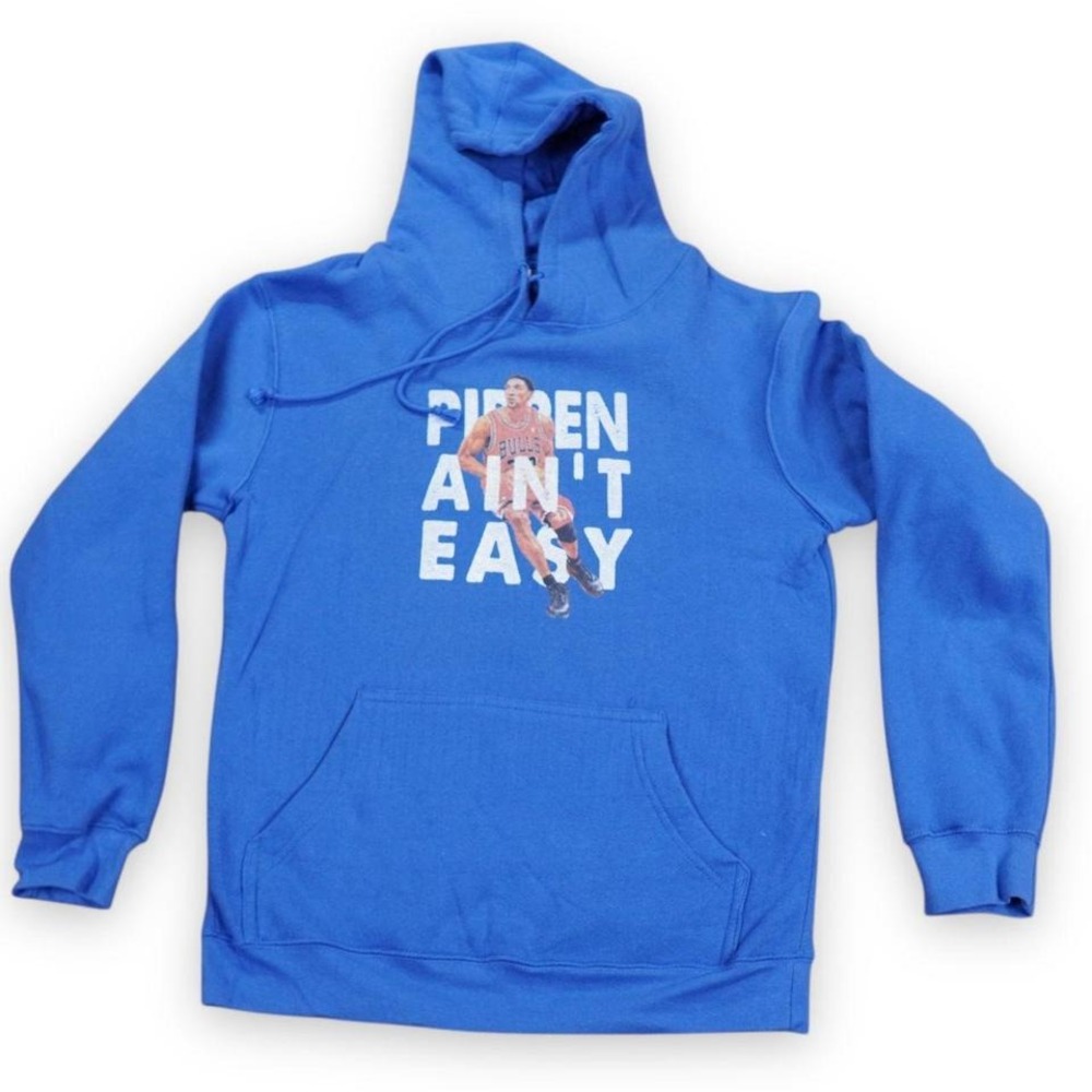 Pipen Ain't Easy Chicago Bulls Delta Fleece Hoodiie‎